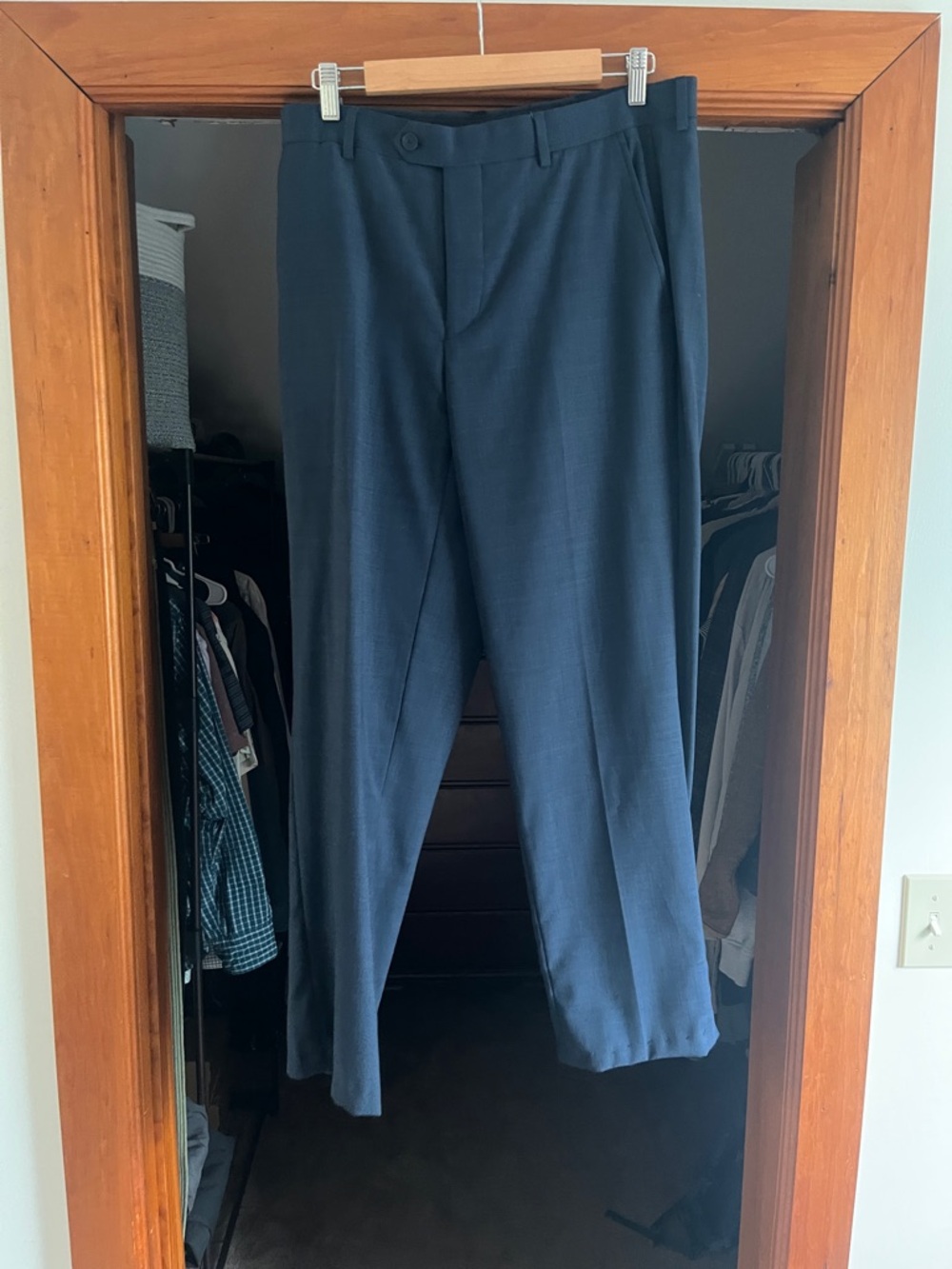Jos. A. Bank Men's Navy Dress Pants